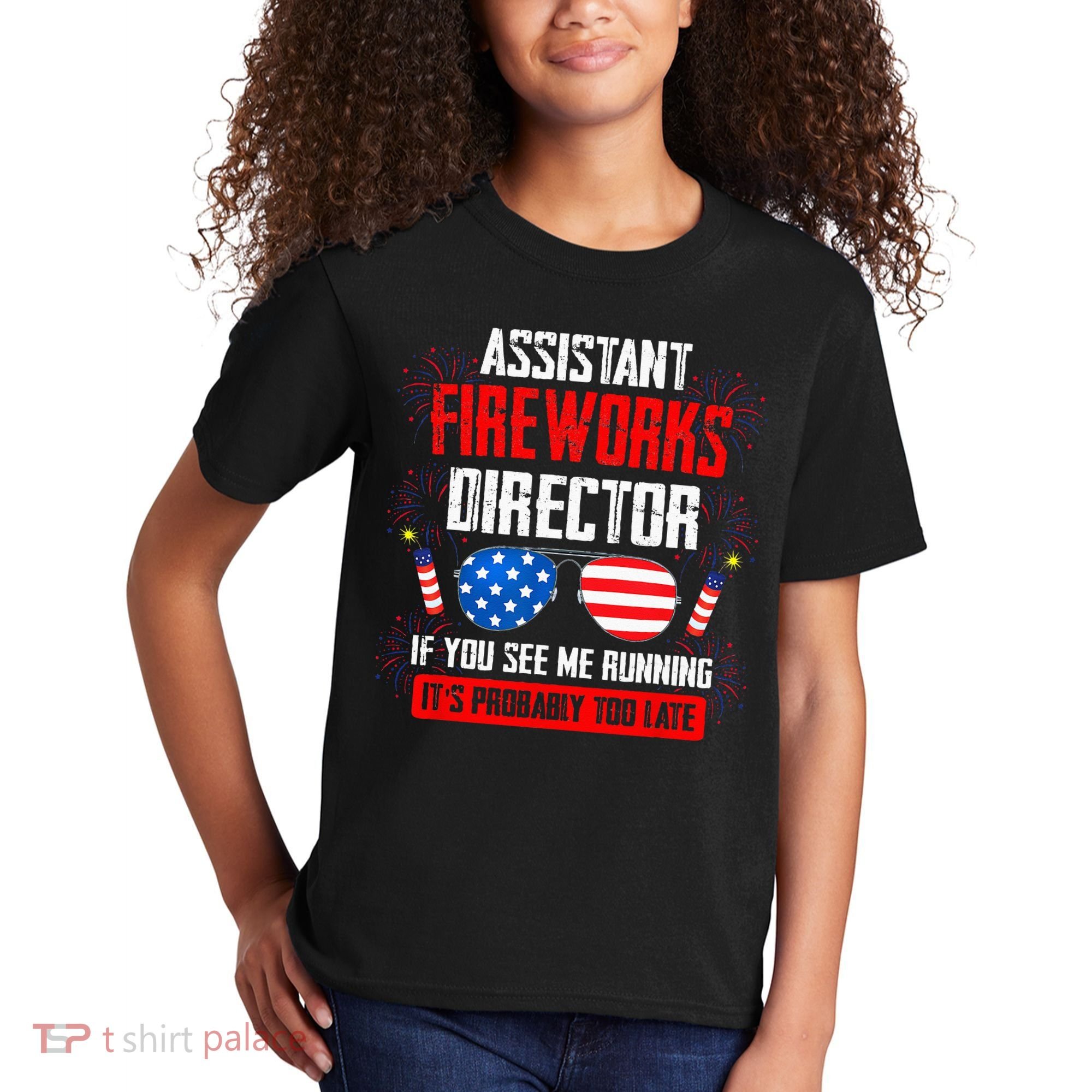 Assistant Fireworks Director If You See Assistant Firework Kids T-Shirt