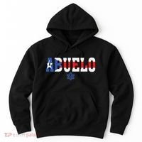 Abuelo FatherS Day Puerto Rico Flag Puerto Rican Taino Hoodie thumb 0
