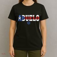 Abuelo FatherS Day Puerto Rico Flag Puerto Rican Taino T-Shirt thumb 4