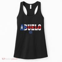 Abuelo FatherS Day Puerto Rico Flag Puerto Rican Taino Women's Tank Top thumb 0