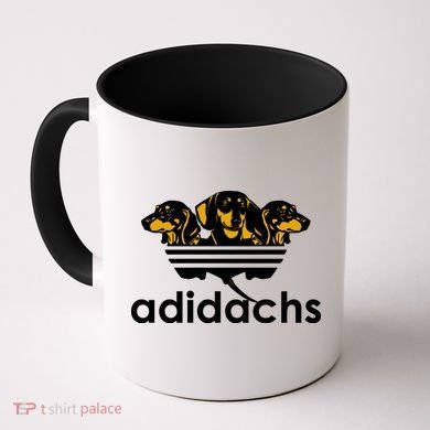 Adidachs Funny Daschund Dog Coffee Mug