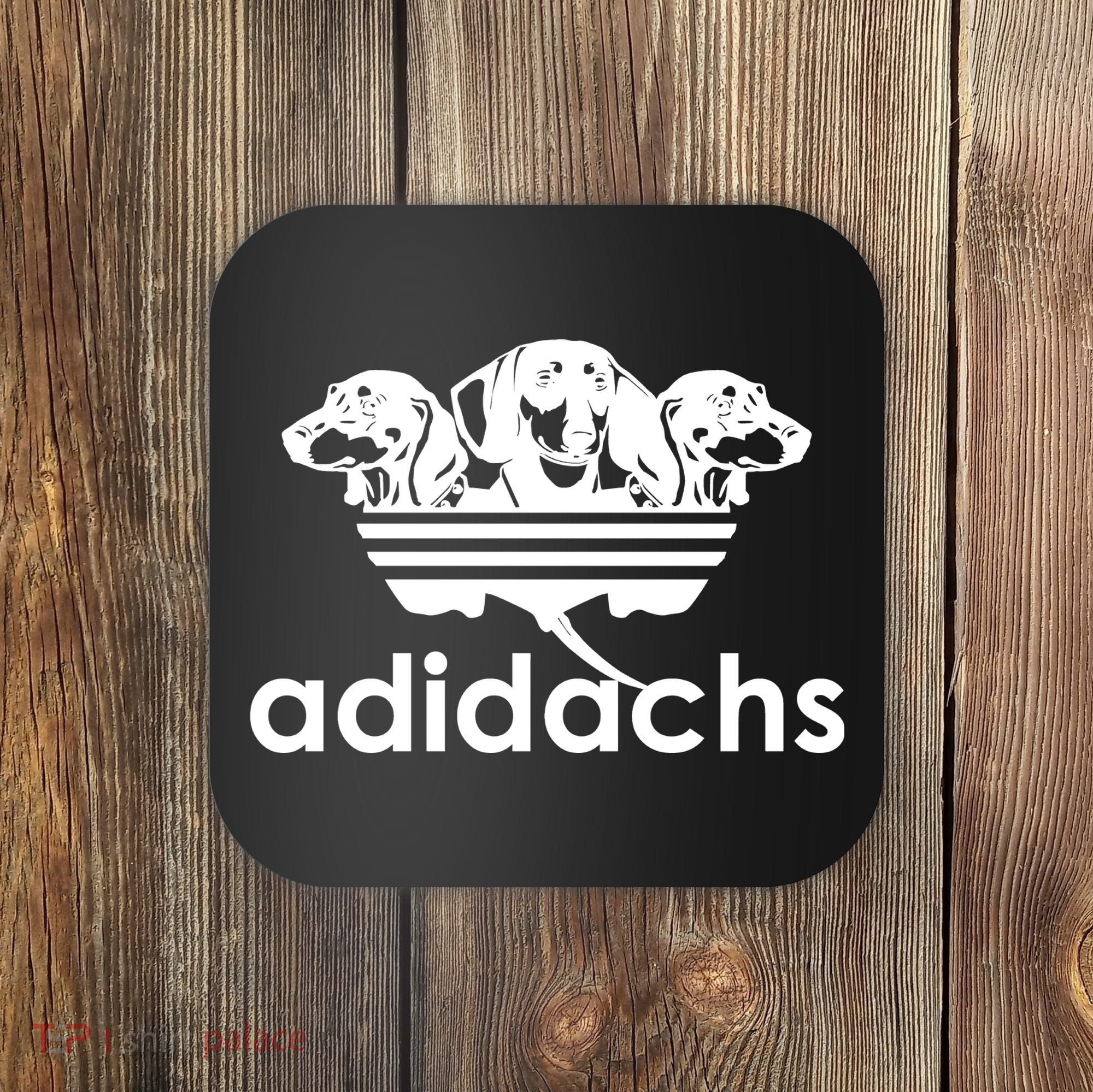 Adidachs Funny Daschund Dog Coaster