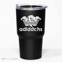 Adidachs Funny Daschund Dog Tumbler thumb 0