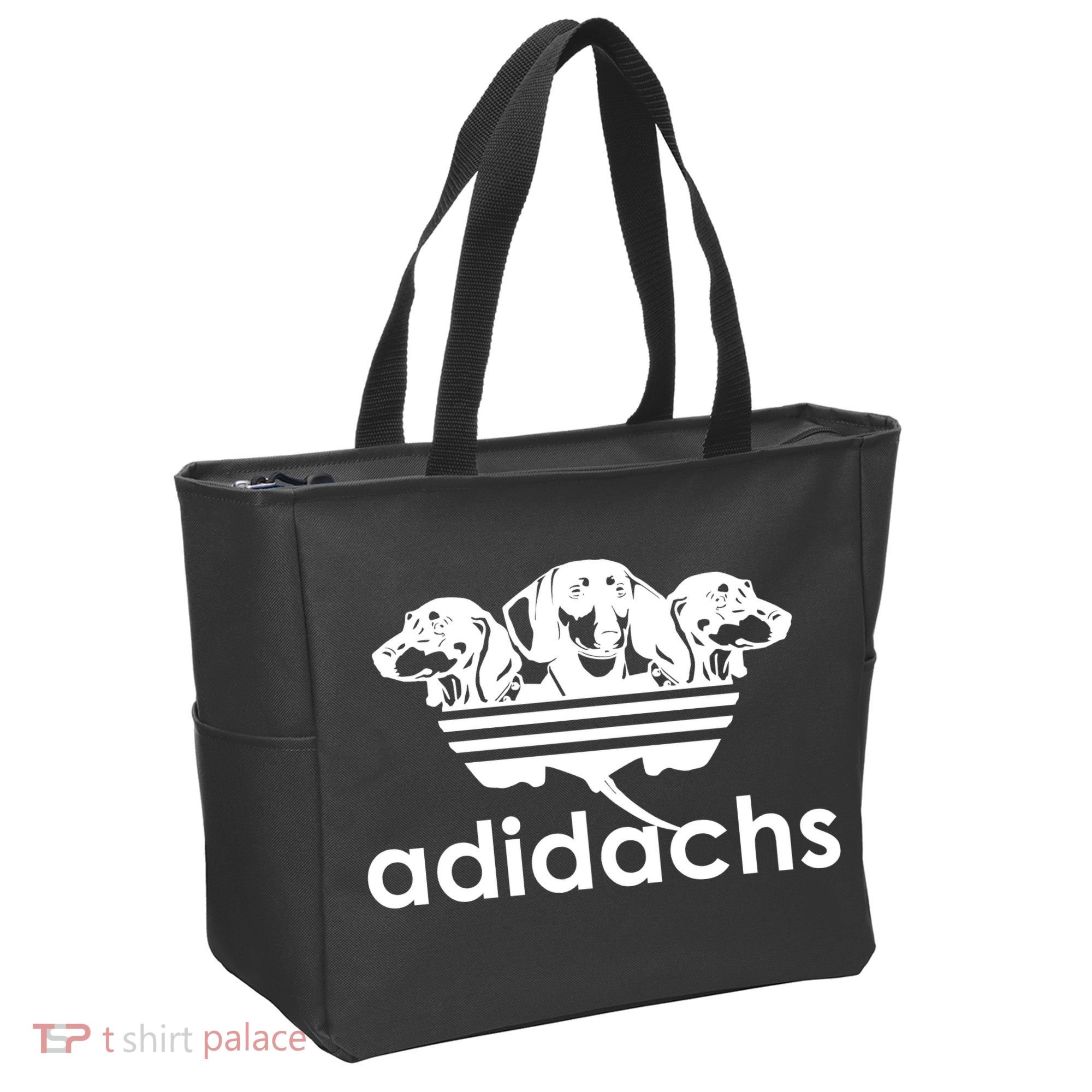 Adidachs Funny Daschund Dog Tote Bag