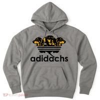 Adidachs Funny Daschund Dog Hoodie thumb 0