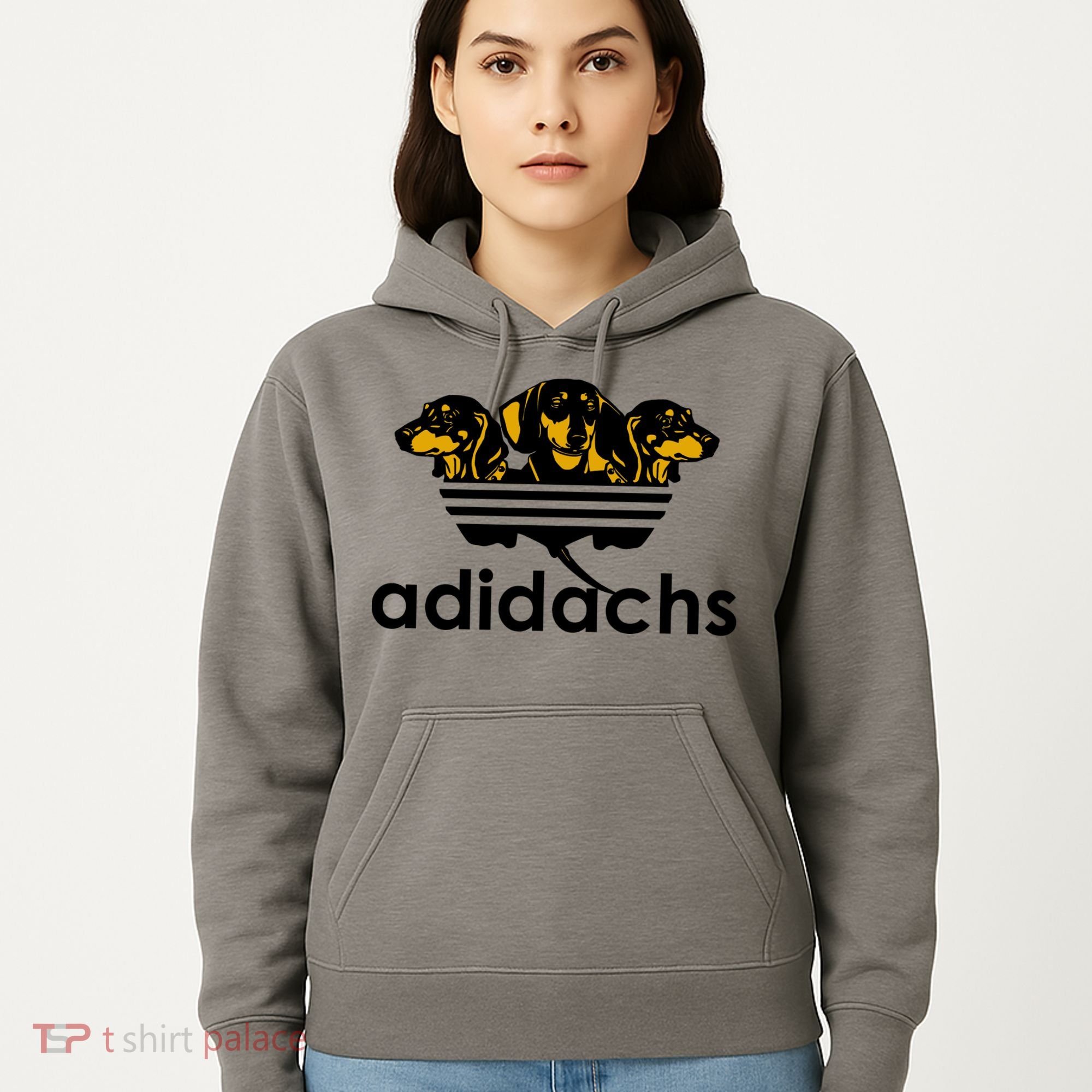 Adidachs Funny Daschund Dog Hoodie