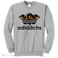 Adidachs Funny Daschund Dog Sweatshirt thumb 0