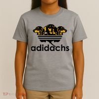 Adidachs Funny Daschund Dog T-Shirt thumb 4