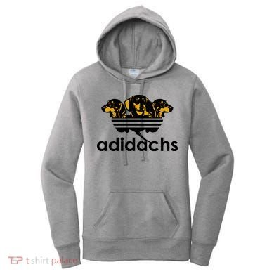 Adidachs Funny Daschund Dog Women's Hoodie