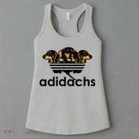 Adidachs Funny Daschund Dog Women's Tank Top thumb 3