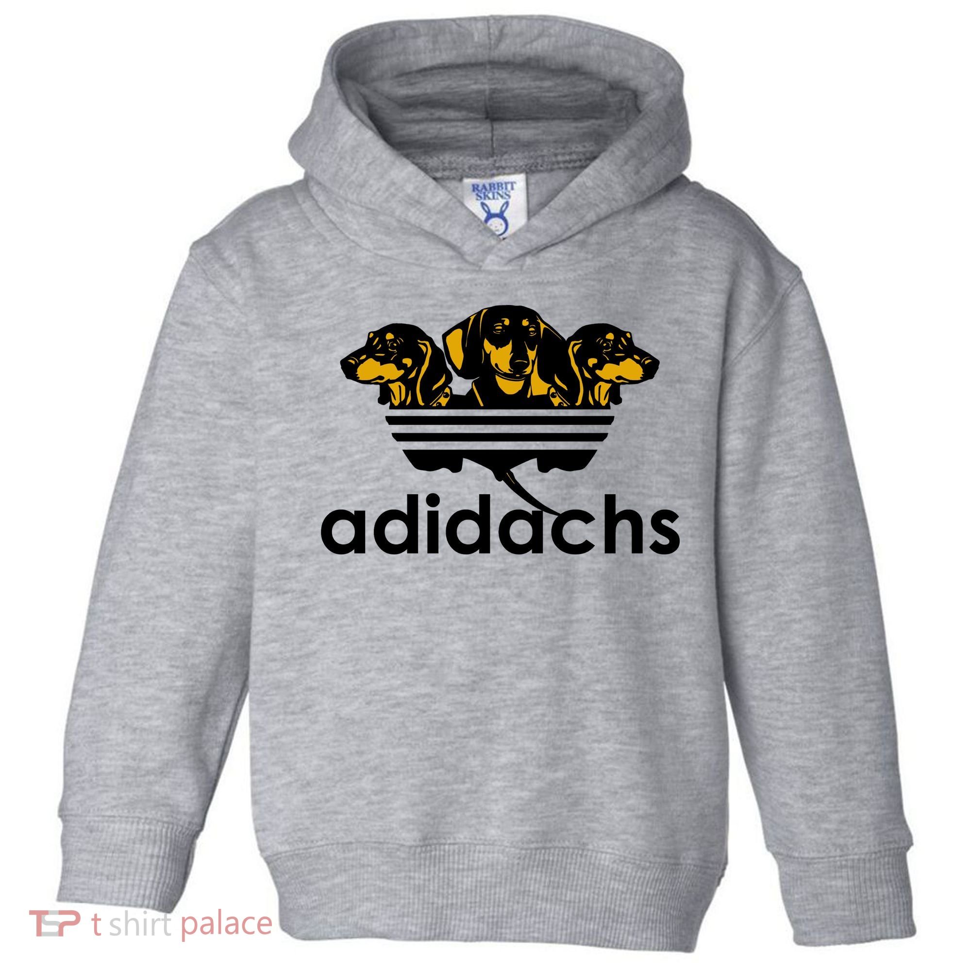 Adidachs Funny Daschund Dog Toddler Hoodie