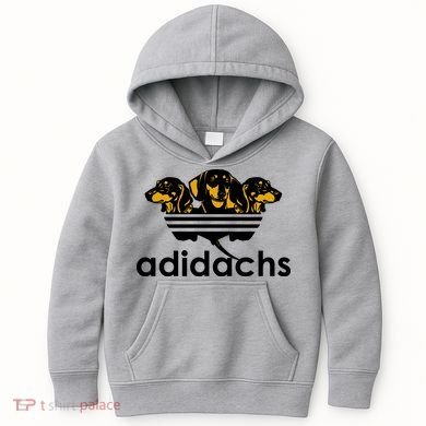 Adidachs Funny Daschund Dog Kids Hoodie