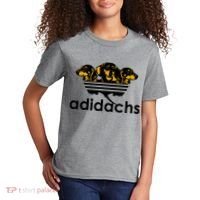 Adidachs Funny Daschund Dog Kids T-Shirt thumb 2