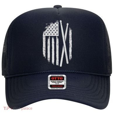 American Flag Drumsticks USA Drummers Vintage Drum Sticks Hat