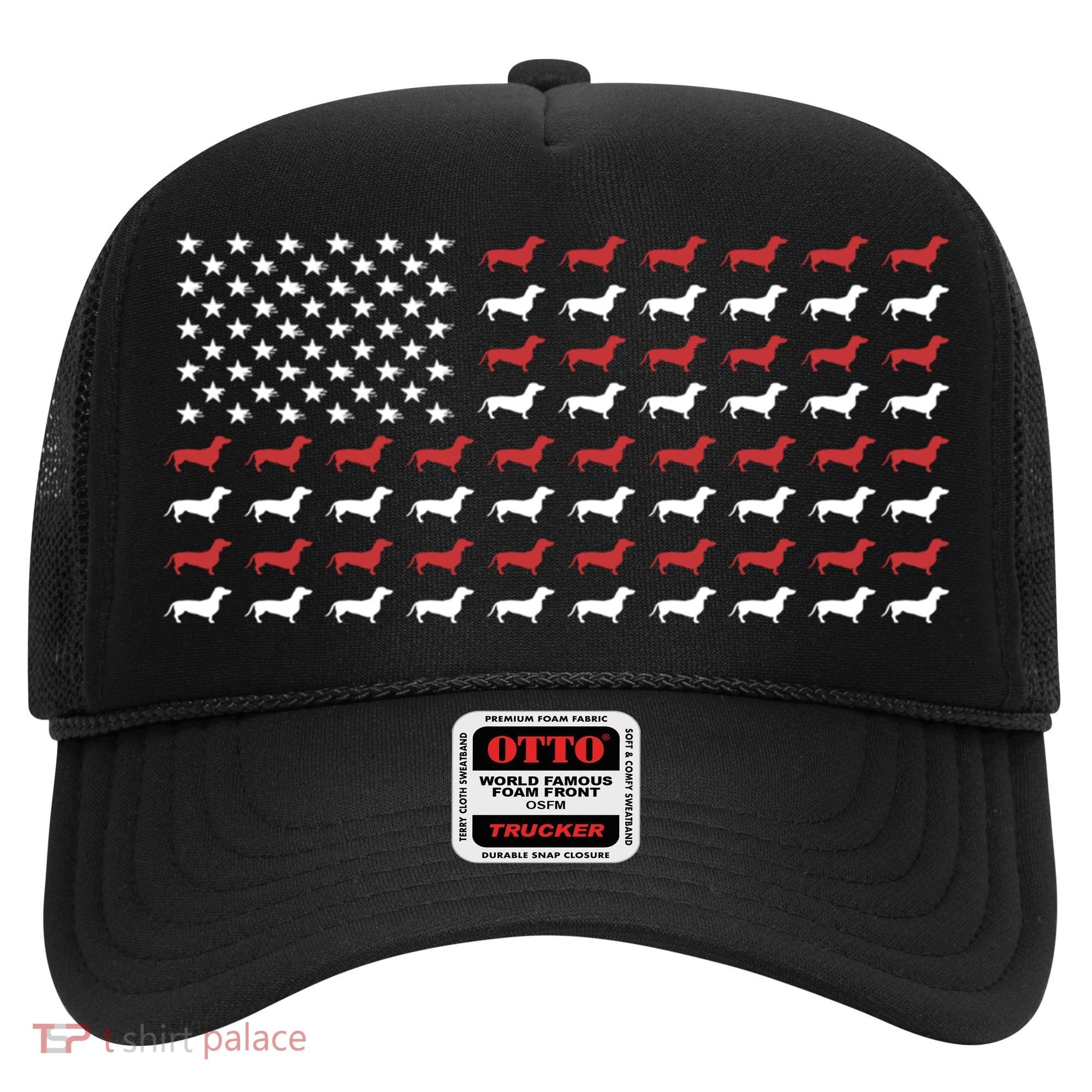 American Flag Dachshund Patriotic Dachshund Doxie Lover Cool Gift Hat