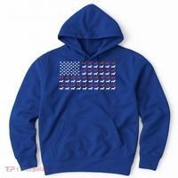 American Flag Dachshund Patriotic Dachshund Doxie Lover Cool Gift Hoodie thumb 0