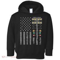 American Flag Drag Racing Strip Tree Light For Dragster Toddler Hoodie thumb 0