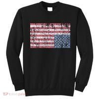 American Flag Distress Upside Down United States Usa Sweatshirt thumb 0