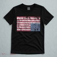 American Flag Distress Upside Down United States Usa T-Shirt thumb 5