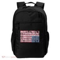 American Flag Distress Upside Down United States Usa Backpack thumb 0