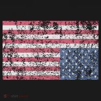 American Flag Distress Upside Down United States Usa Women's Hoodie thumb 2