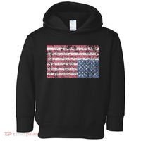 American Flag Distress Upside Down United States Usa Toddler Hoodie thumb 0