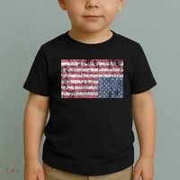 American Flag Distress Upside Down United States Usa Toddler T-Shirt thumb 2