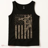 American Flag Distressed Patriotic Electric Cable Lineman Gift Tank Top thumb 2