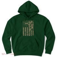 American Flag Distressed Patriotic Electric Cable Lineman Gift Hoodie thumb 0
