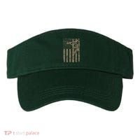 American Flag Distressed Patriotic Electric Cable Lineman Gift Visor thumb 0