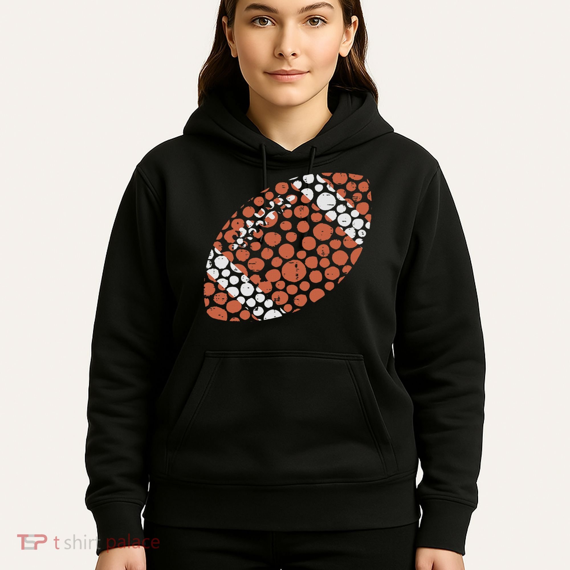 American Football Dots International Dot Day Hoodie
