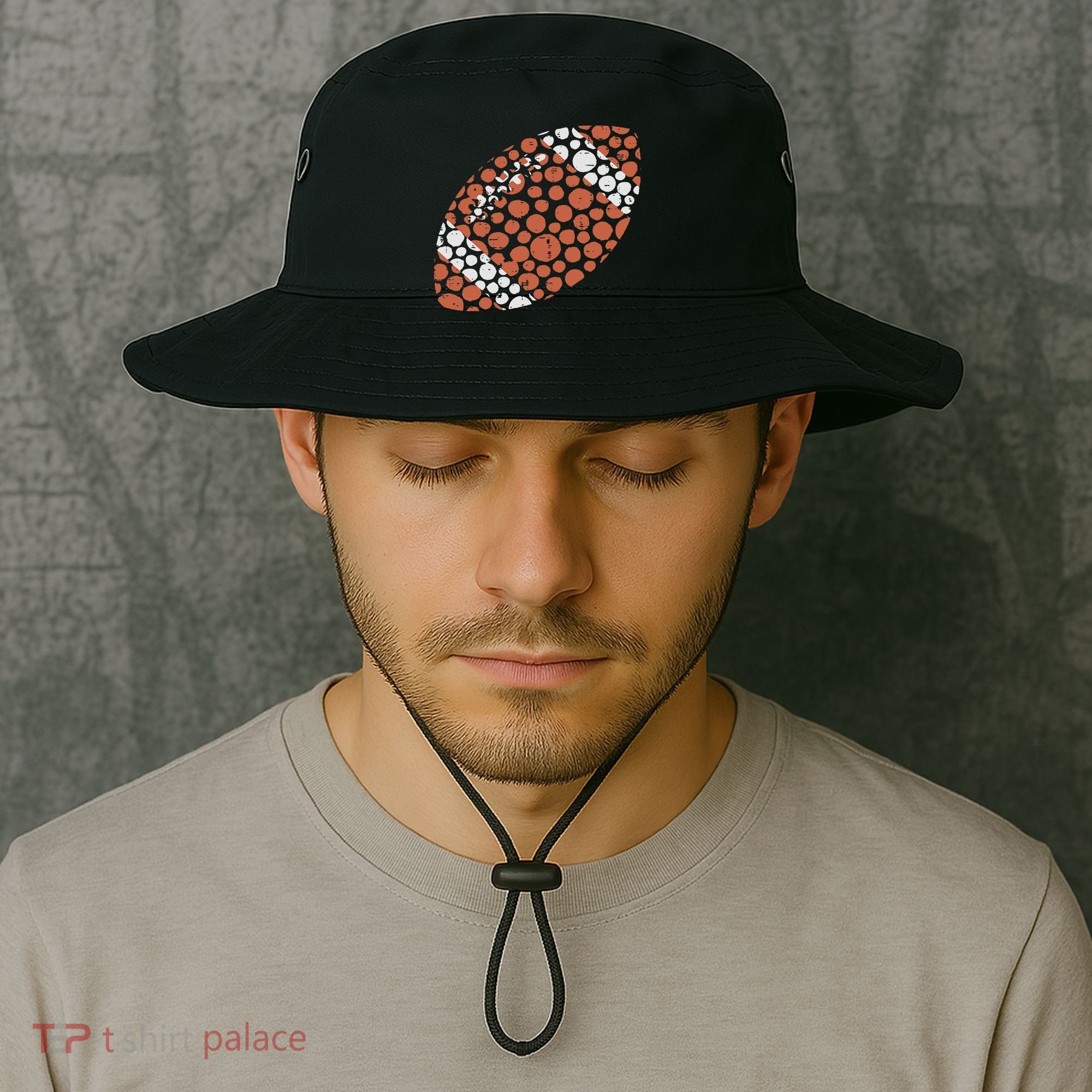 American Football Dots International Dot Day Bucket Hat