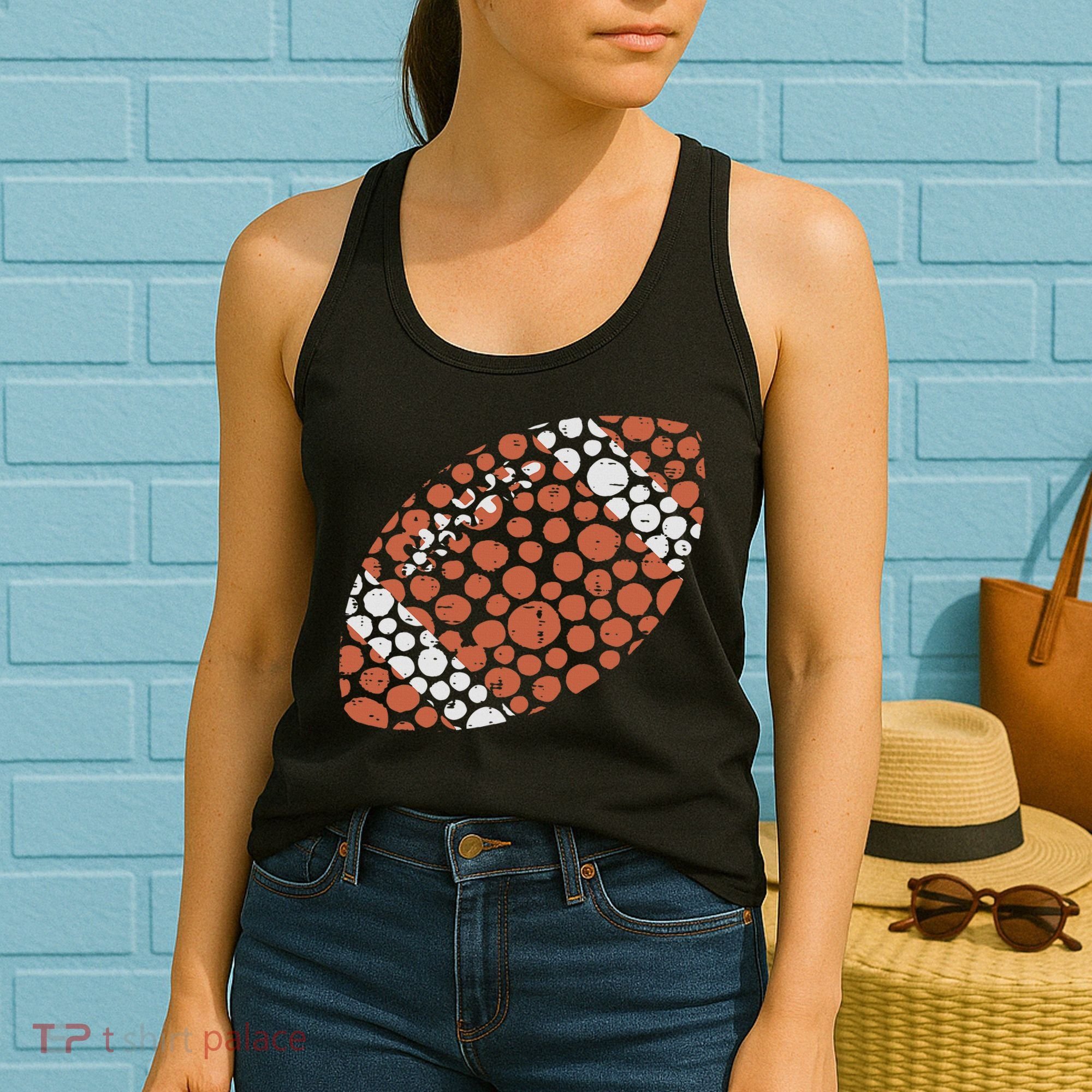American Football Dots International Dot Day Women's Tank Top