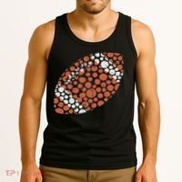 American Football Dots International Dot Day Tank Top thumb 3