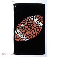 American Football Dots International Dot Day Golf Towel thumb 0