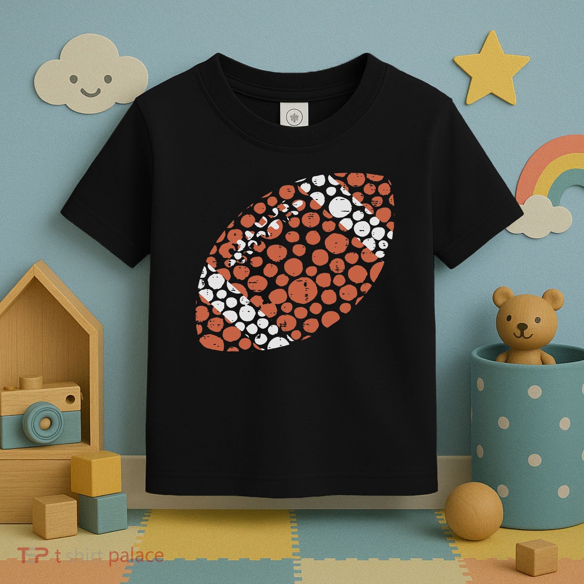 American Football Dots International Dot Day Toddler T-Shirt