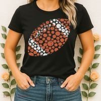 American Football Dots International Dot Day Women's T-Shirt thumb 2