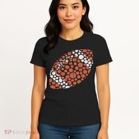 American Football Dots International Dot Day Women's T-Shirt thumb 4