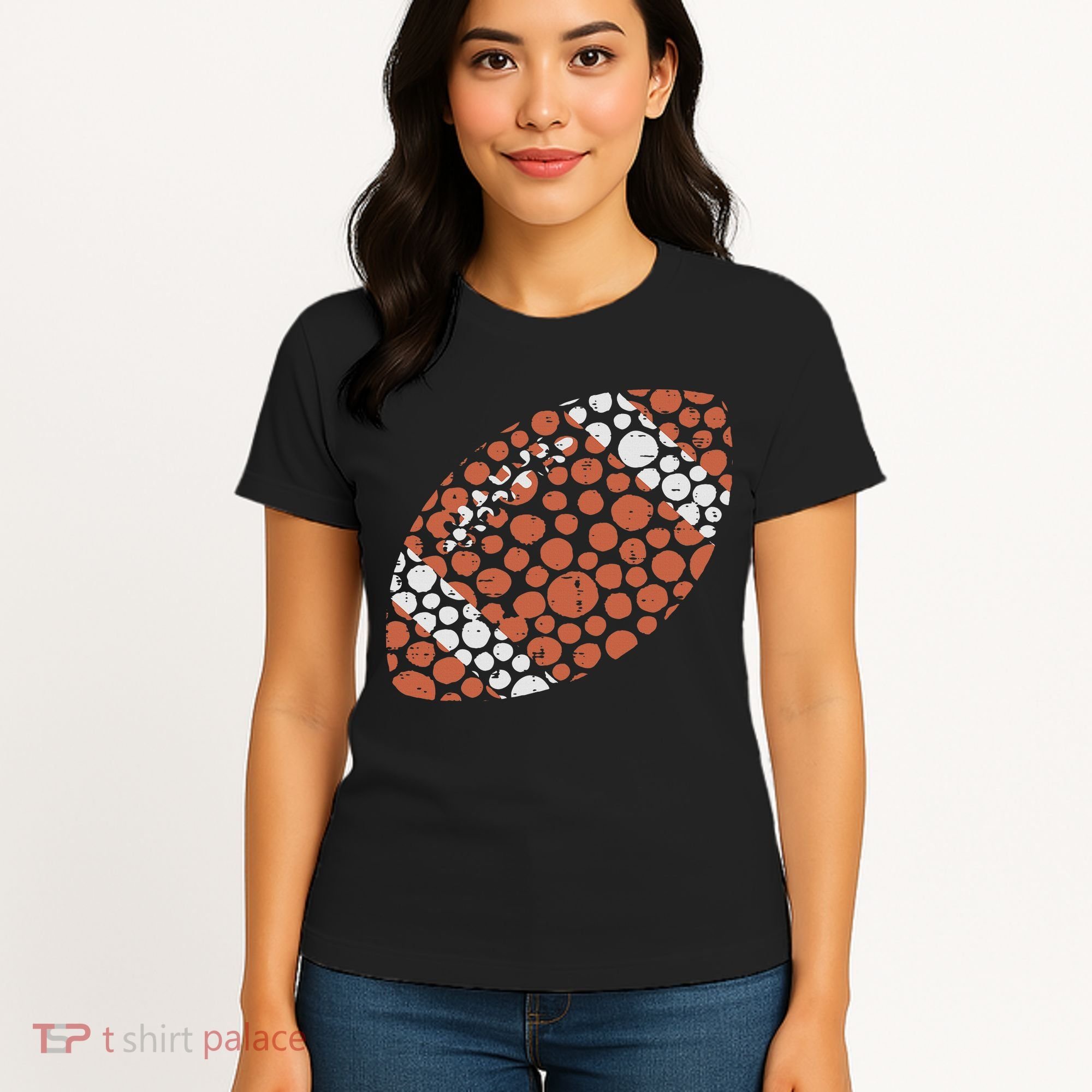 American Football Dots International Dot Day Women's T-Shirt