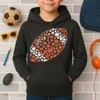 American Football Dots International Dot Day Kids Hoodie thumb 2