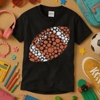 American Football Dots International Dot Day Kids T-Shirt thumb 3