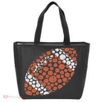 American Football Dots International Dot Day Tote Bag thumb 0