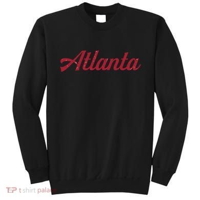 Atlanta Football Distressed Sweatshirt