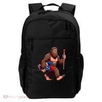 Assistant Fireworks Director 4th July Party Bigfoot Funny Backpack thumb 0
