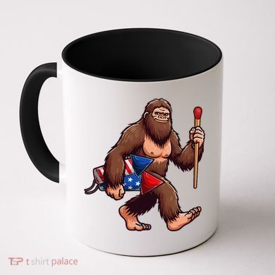 Assistant Fireworks Director 4th July Party Bigfoot Funny Coffee Mug