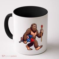 Assistant Fireworks Director 4th July Party Bigfoot Funny Coffee Mug thumb 0