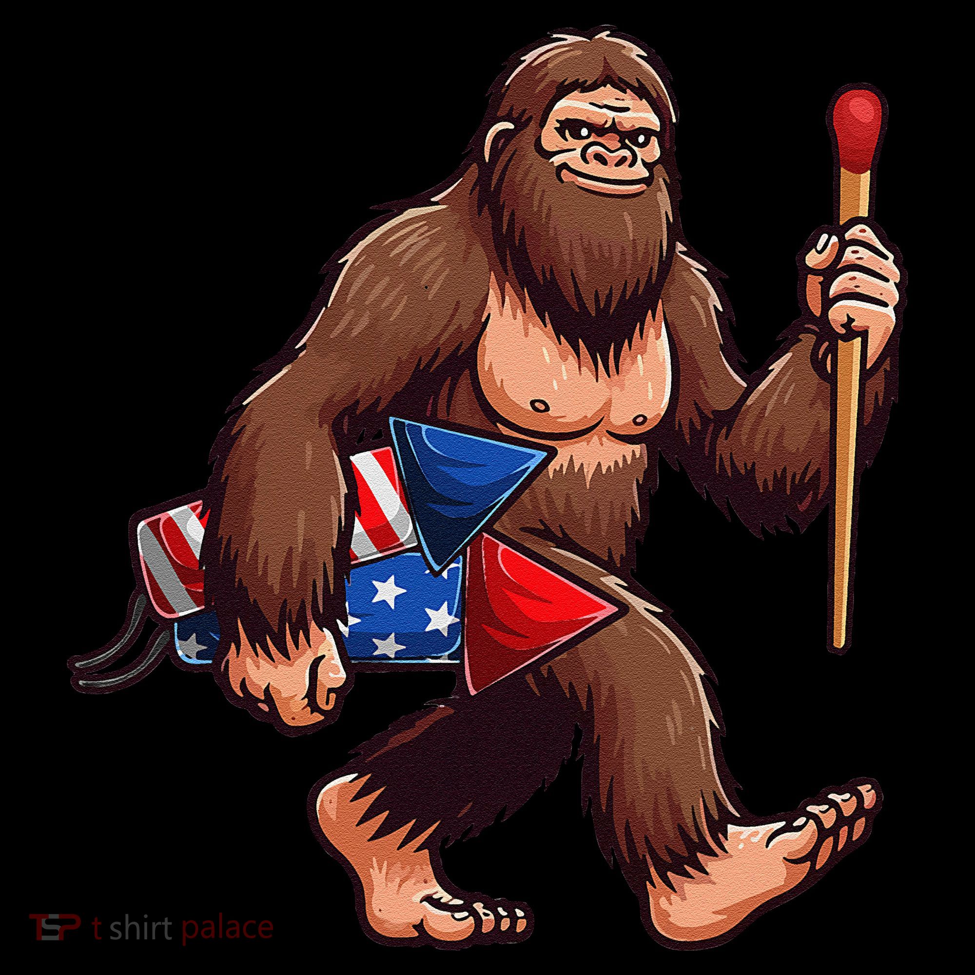 Assistant Fireworks Director 4th July Party Bigfoot Funny Coffee Mug