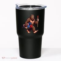 Assistant Fireworks Director 4th July Party Bigfoot Funny Tumbler thumb 0