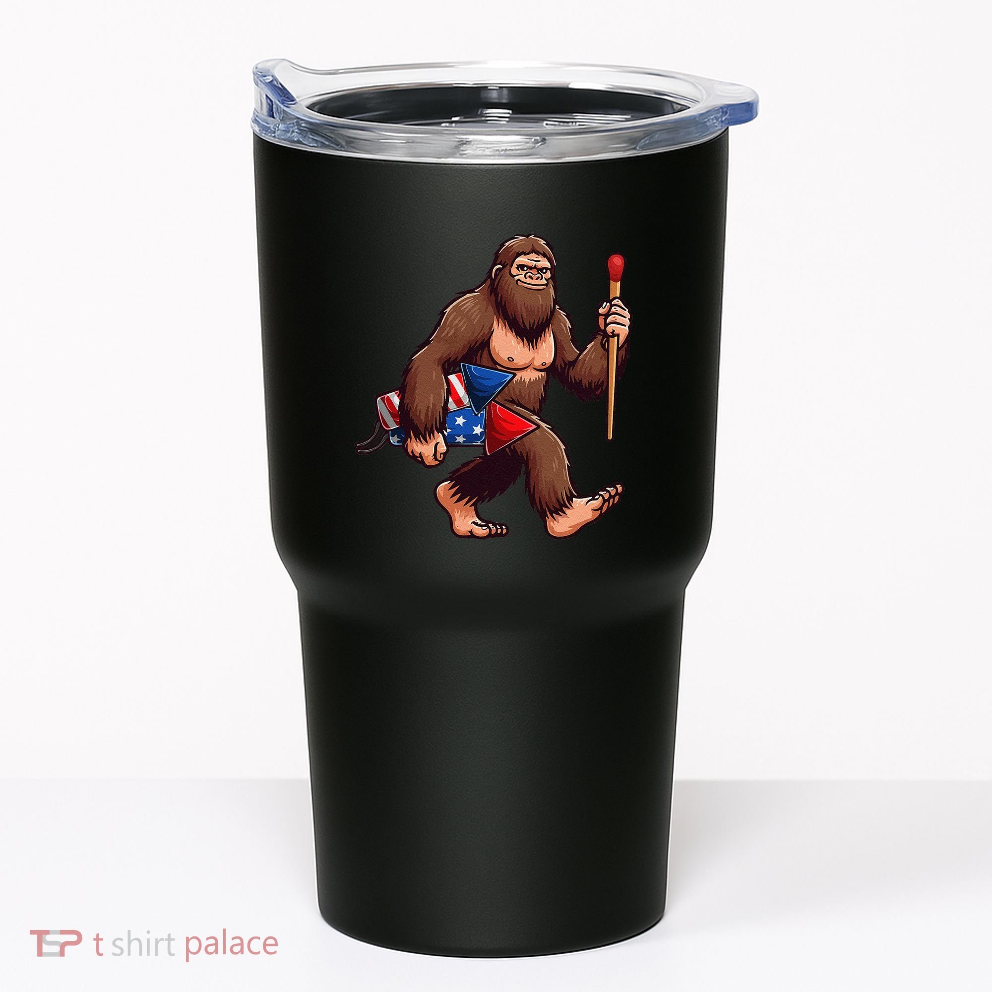 Assistant Fireworks Director 4th July Party Bigfoot Funny Tumbler