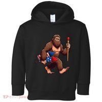 Assistant Fireworks Director 4th July Party Bigfoot Funny Toddler Hoodie thumb 0